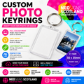 Custom Photo Keyrings (C1 Size 50 x 35mm)
