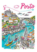 TT51 Porto Printed | Premium Waterproof & Tear Resistant Full Colour Posters