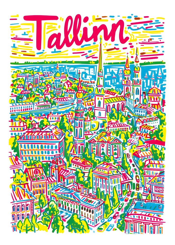 TT3 Trendy Travel Poster Printed | Premium Waterproof & Tear Resistant Full Colour Posters