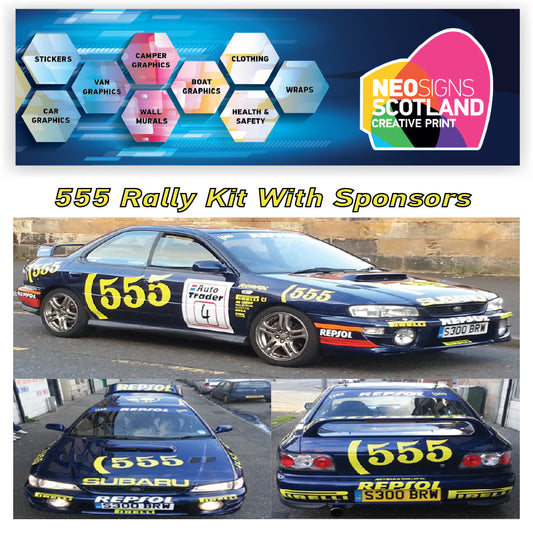 Subaru 555 rally kit