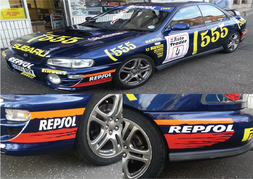 Subaru 555 rally kit