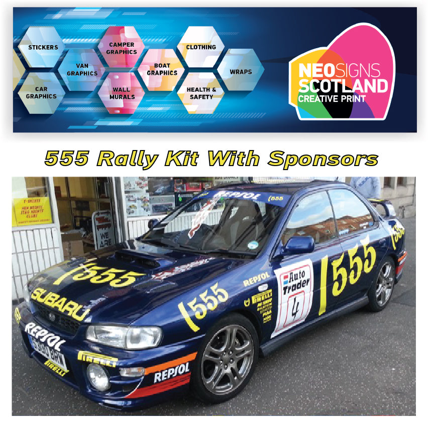 Subaru 555 rally kit