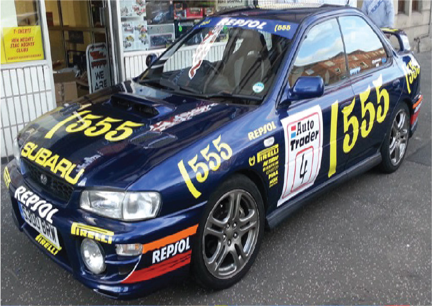 Subaru 555 rally kit