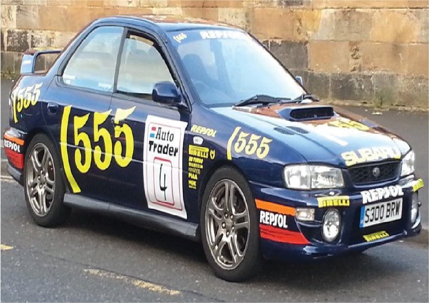 Subaru 555 rally kit