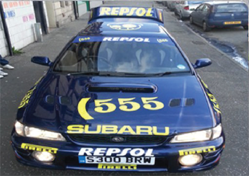 Subaru 555 rally kit
