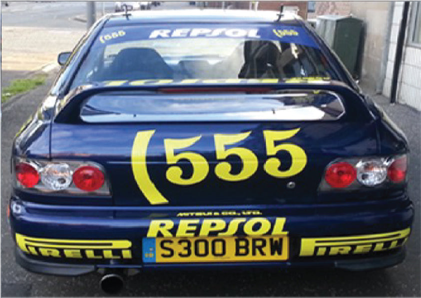 Subaru 555 rally kit
