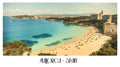 PP55 Mallorca Spain Panoramic Premium Waterproof & Tear Resistant Poster