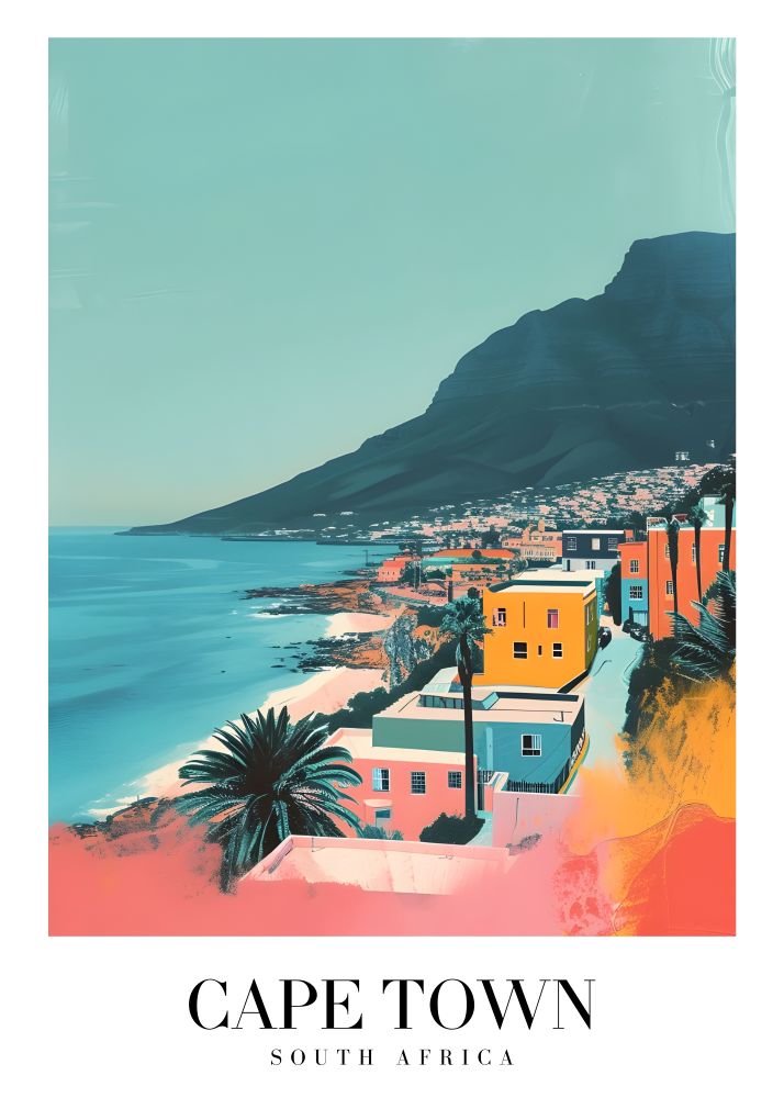 Travel Poster Printed | Premium Waterproof & Tear Resistant Full Colour Posters