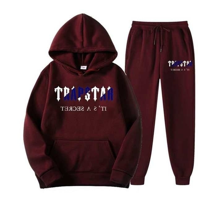 Men's Oversized Letter Print Hoodie and Sweatpants 2-Piece Set