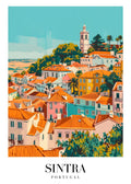 DAV57 Sintra Portugal Printed | Premium Waterproof & Tear Resistant Full Colour Posters