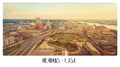 PP57 Memphis USA Panoramic Premium Waterproof & Tear Resistant Poster