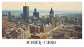 PP59 Montreal Canada Panoramic Premium Waterproof & Tear Resistant Poster