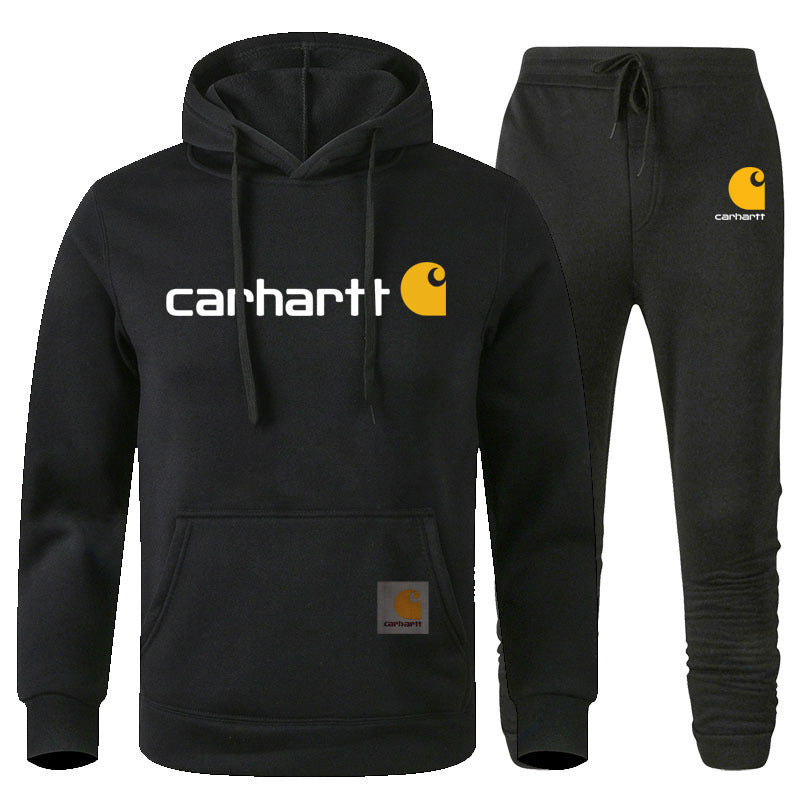 Street Hip Hop Casual Plus Size Unisex Hoodie Sweatshirt Set