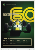 F105 F1 Cars Poster Printed | Premium Waterproof & Tear Resistant Full Colour Posters