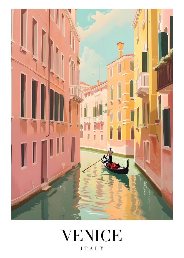 Travel Poster Printed | Premium Waterproof & Tear Resistant Full Colour Posters