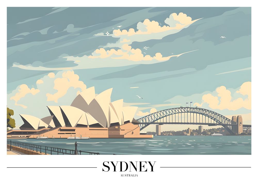Travel Poster Printed | Premium Waterproof & Tear Resistant Full Colour Posters