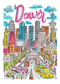 TT61 Denver Printed | Premium Waterproof & Tear Resistant Full Colour Posters
