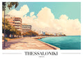 DAH61 Thessaloniki Greece Printed | Premium Waterproof & Tear Resistant Full Colour Posters