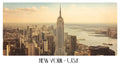 PP62 New York USA Panoramic Premium Waterproof & Tear Resistant Poster