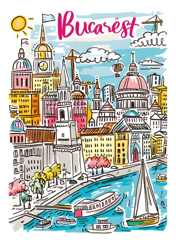 TT4 Trendy Travel Poster Printed | Premium Waterproof & Tear Resistant Full Colour Posters