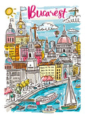 TT4 Trendy Travel Poster Printed | Premium Waterproof & Tear Resistant Full Colour Posters