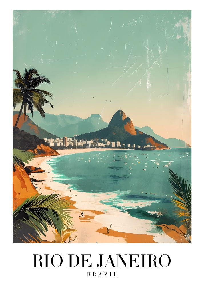 Travel Poster Printed | Premium Waterproof & Tear Resistant Full Colour Posters