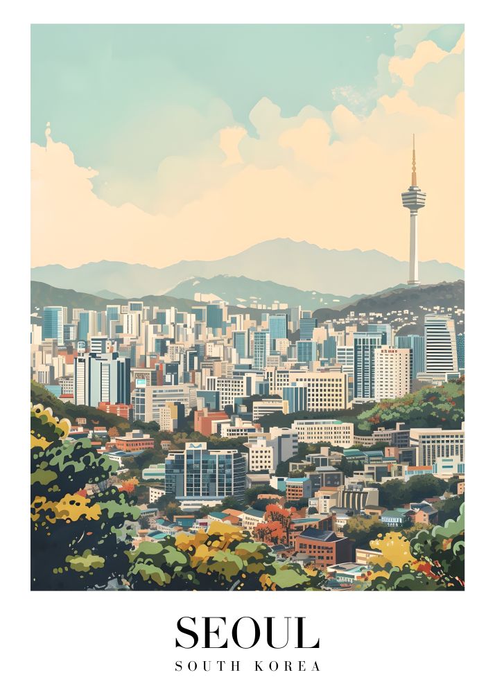Travel Poster Printed | Premium Waterproof & Tear Resistant Full Colour Posters