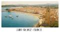 PP66 Saint Tropez France Panoramic Premium Waterproof & Tear Resistant Poster