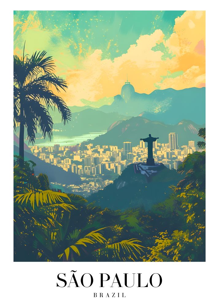 Travel Poster Printed | Premium Waterproof & Tear Resistant Full Colour Posters