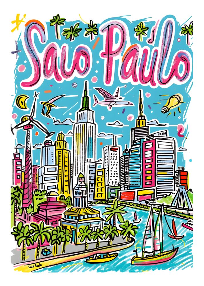 TT1 Trendy Travel Poster Printed | Premium Waterproof & Tear Resistant Full Colour Posters
