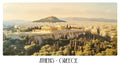PP06 Athens - Greece Panoramic Premium Waterproof & Tear Resistant Poster