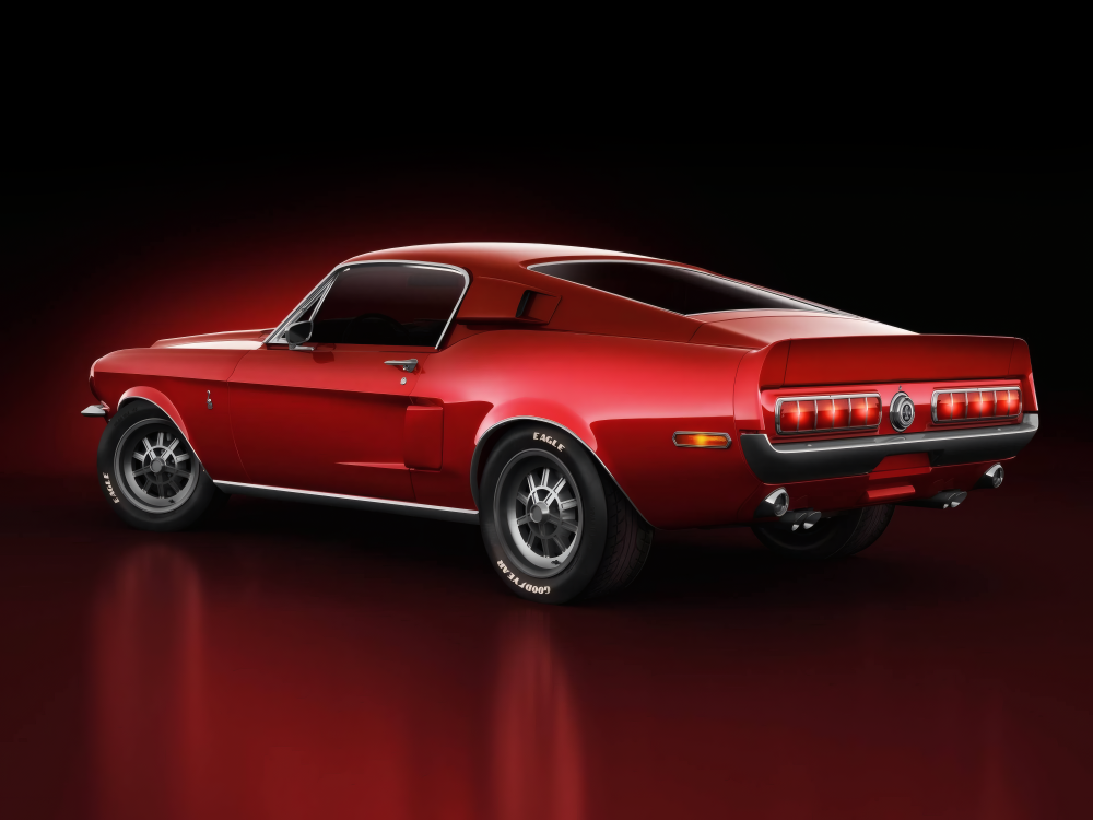 CC01-15 Classic Car Poster Printed | Premium Waterproof & Tear Resistant Full Colour Posters