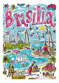TT71 Brasilia Printed | Premium Waterproof & Tear Resistant Full Colour Posters