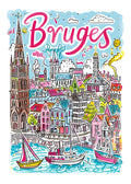 TT76 Bruges Printed | Premium Waterproof & Tear Resistant Full Colour Posters