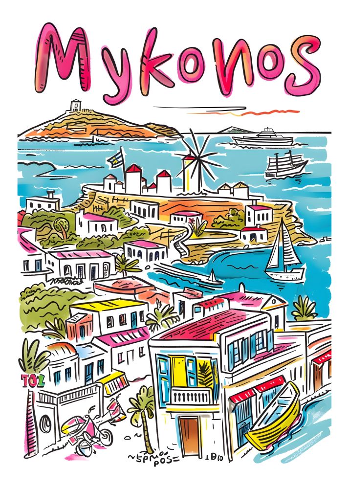 TT4 Trendy Travel Poster Printed | Premium Waterproof & Tear Resistant Full Colour Posters