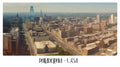 PP77 Philadelphia USA Panoramic Premium Waterproof & Tear Resistant Poster