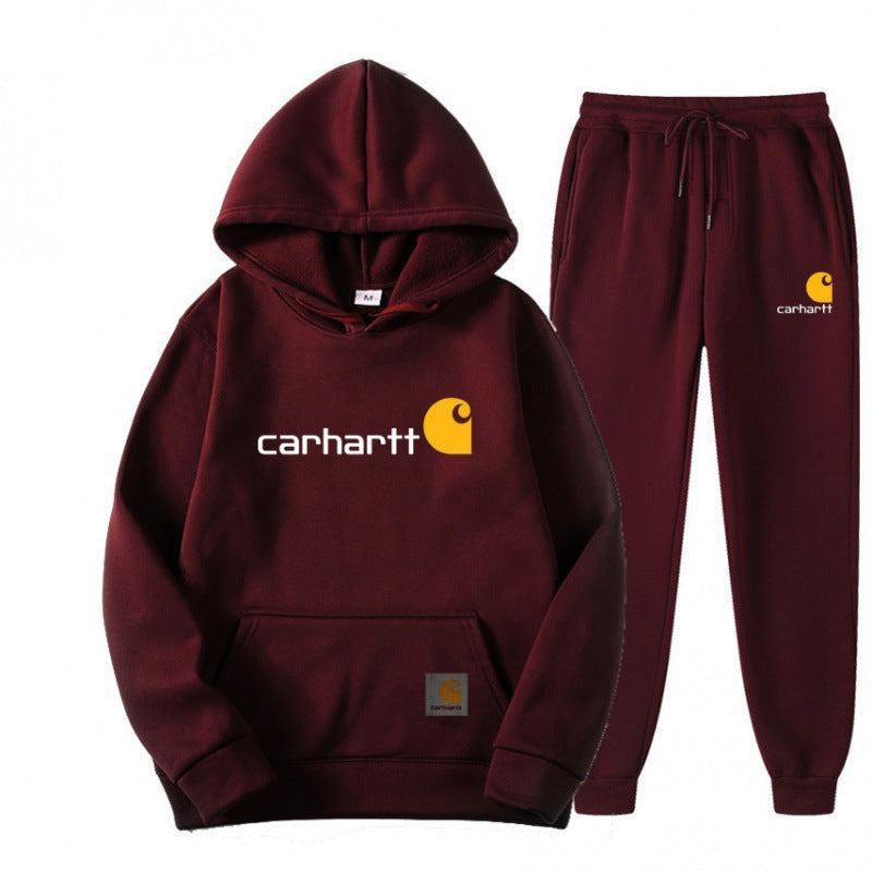Street Hip Hop Casual Plus Size Unisex Hoodie Sweatshirt Set