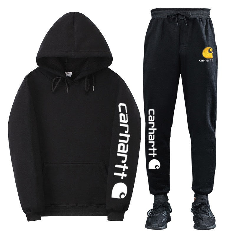 Street Hip Hop Style Unisex Casual Hoodie Sweatshirt Set