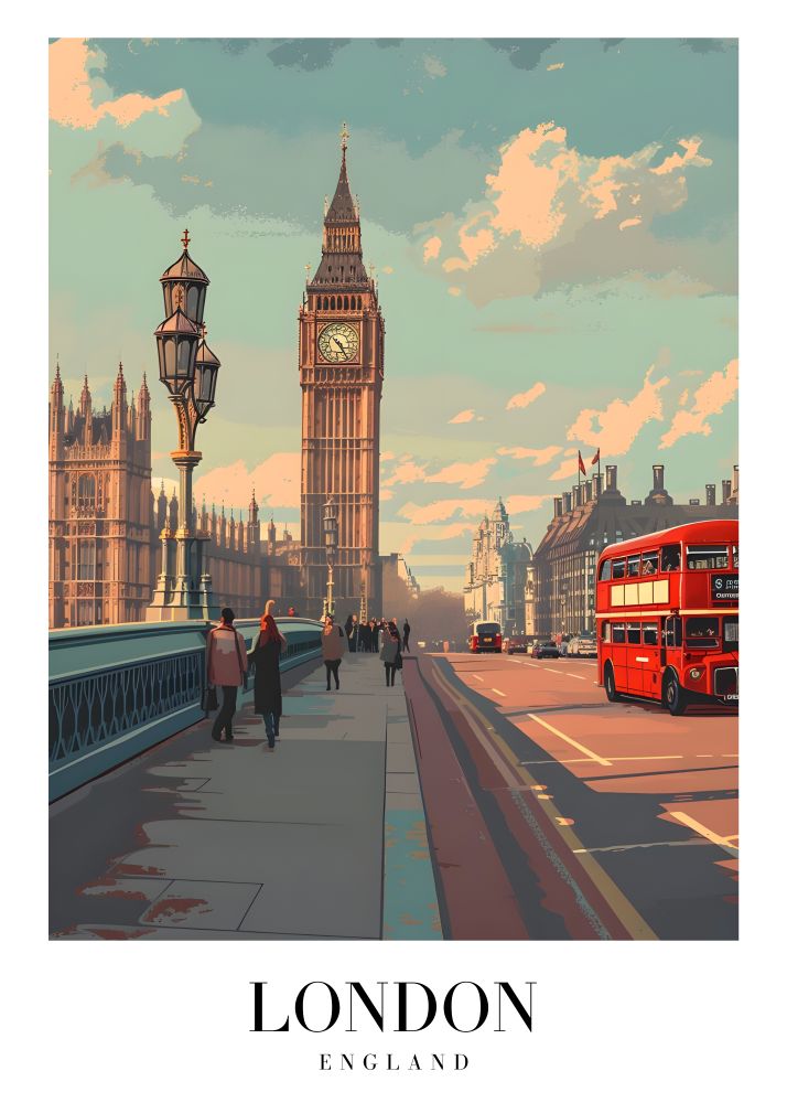 Travel Poster Printed | Premium Waterproof & Tear Resistant Full Colour Posters