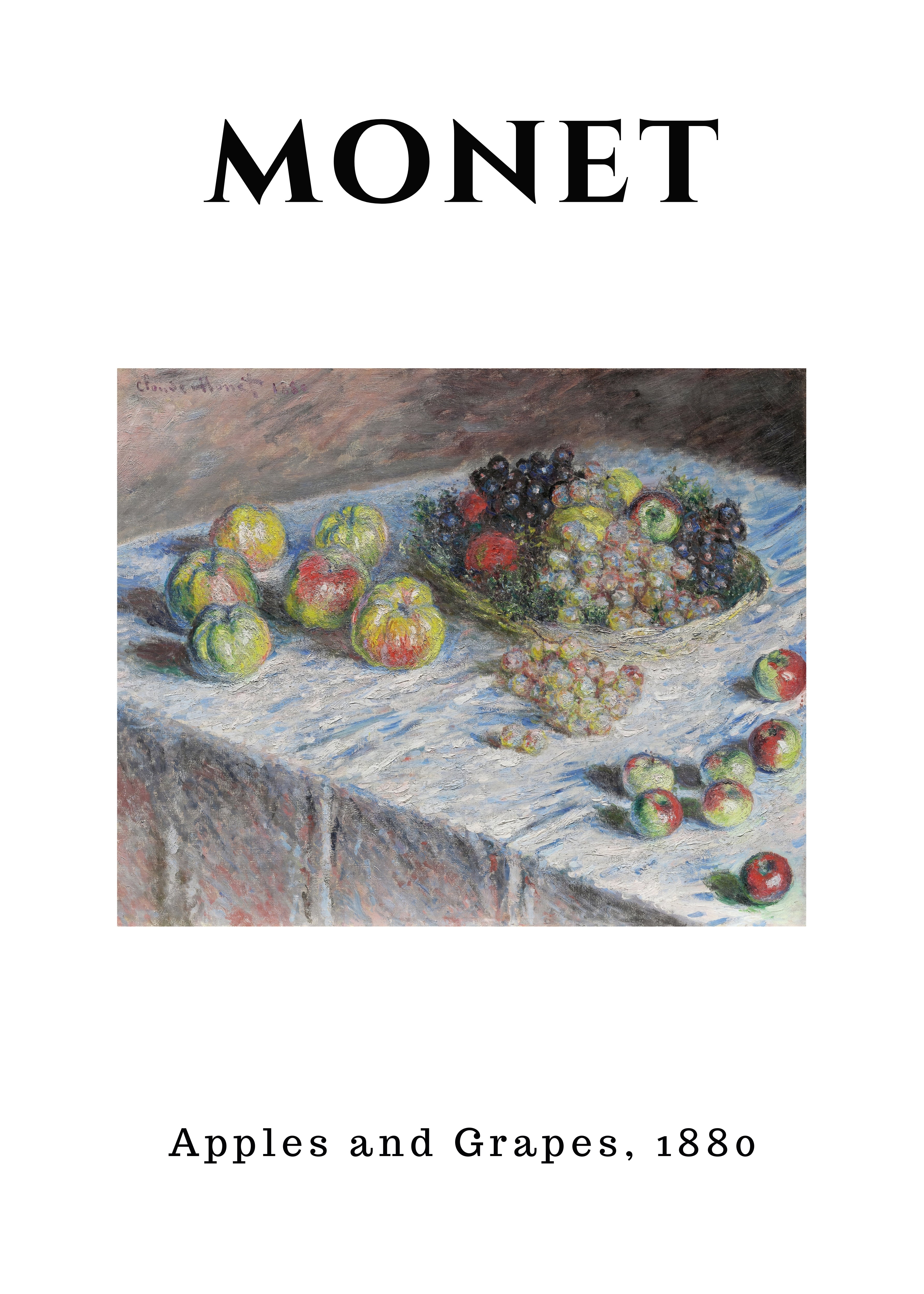 MON07 Monet Poster Printed | Premium Waterproof & Tear Resistant Full Colour Posters