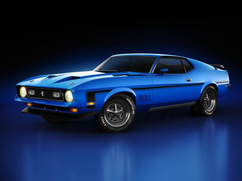 CC07 Classic Car Poster Printed | Premium Waterproof & Tear Resistant Full Colour Posters