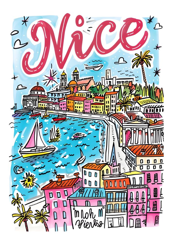 TT1 Trendy Travel Poster Printed | Premium Waterproof & Tear Resistant Full Colour Posters