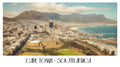 PP07 Cape Town - South Africa Panoramic Premium Waterproof & Tear Resistant Poster