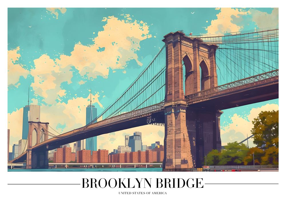 Travel Poster Printed | Premium Waterproof & Tear Resistant Full Colour Posters