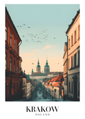 DAV80 Krakow Poland Printed | Premium Waterproof & Tear Resistant Full Colour Posters
