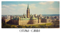 PP82 Ottawa Canada Panoramic Premium Waterproof & Tear Resistant Poster