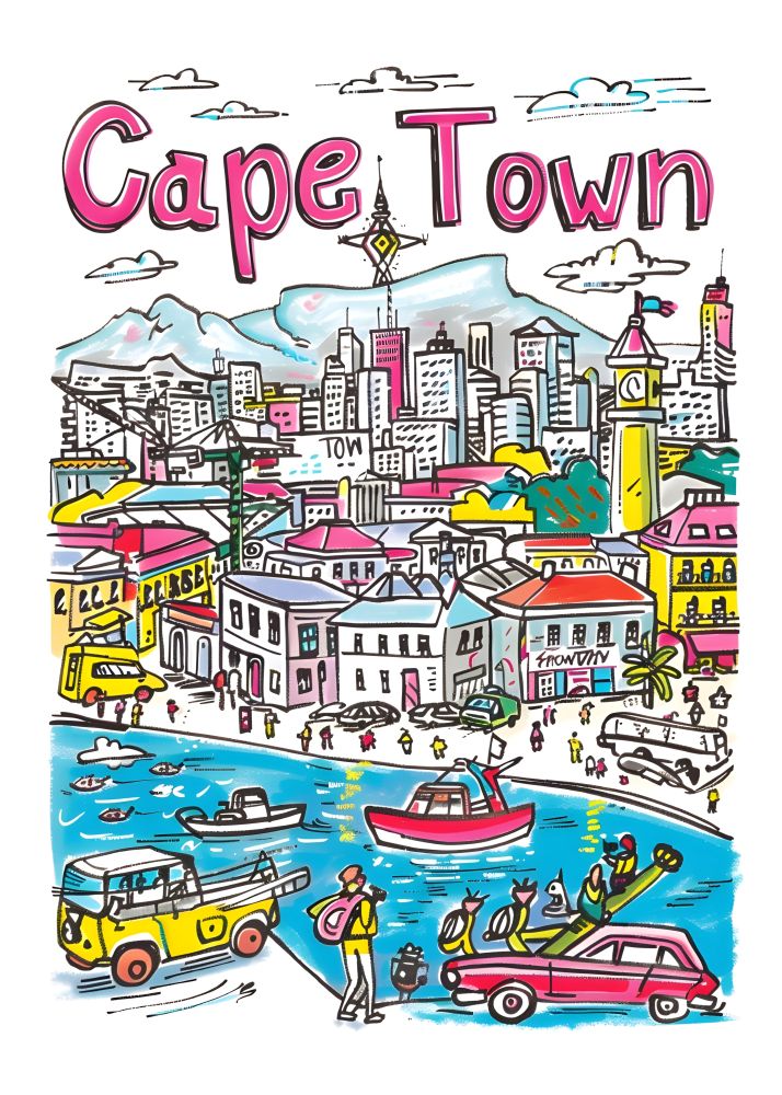 TT5 Trendy Travel Poster Printed | Premium Waterproof & Tear Resistant Full Colour Posters