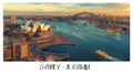 PP86 Sydney Australia Panoramic Premium Waterproof & Tear Resistant Poster