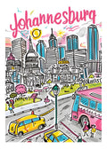 TT88 Johannesburg Printed | Premium Waterproof & Tear Resistant Full Colour Posters