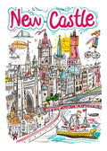TT89 New Castle Printed | Premium Waterproof & Tear Resistant Full Colour Posters